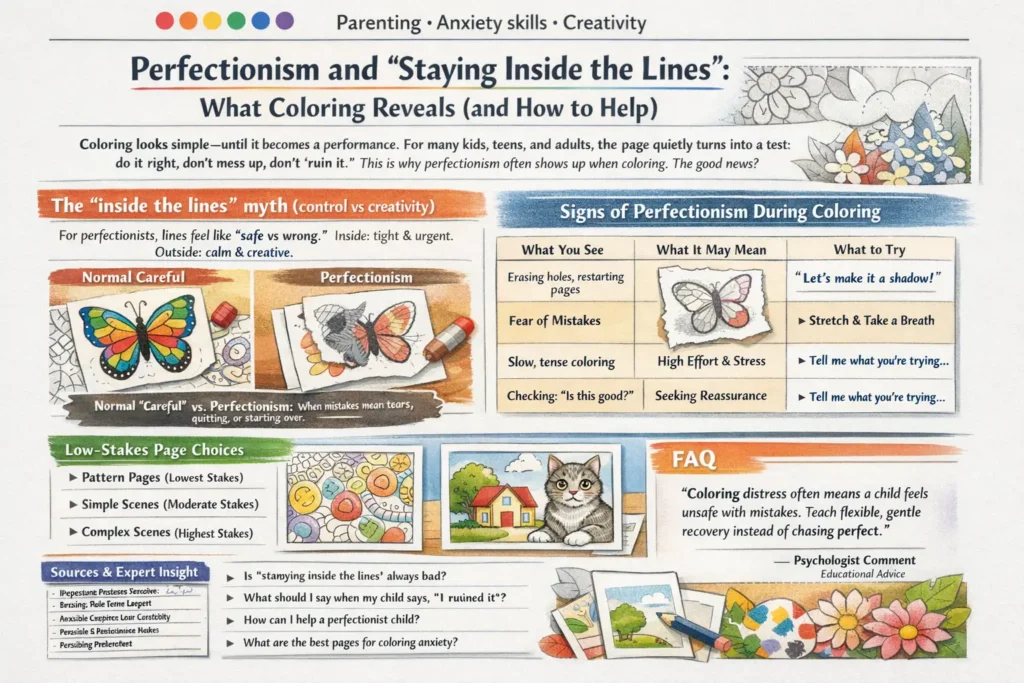 Perfectionism and “Staying Inside the Lines” What Coloring Reveals (and How to Help)