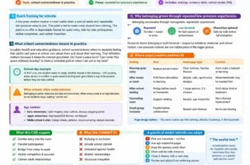 Schulische Verbundenheit Ohne Zusätzliche Bildschirmzeit