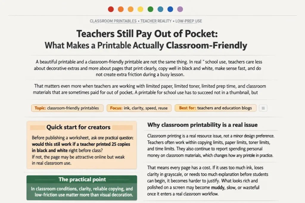 Teachers Still Pay Out of Pocket