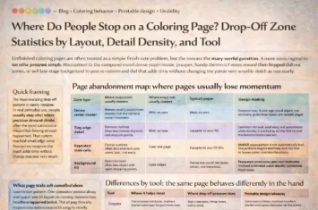 Waar Stoppen Mensen Bij Het Kleuren Van Een Kleurplaat?