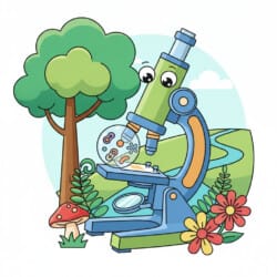 Microscope Coloring Page - Origin image