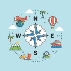 Compass Rose Coloring Page - Origin image
