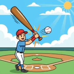 Baseball Bat Coloring Page - Origin image