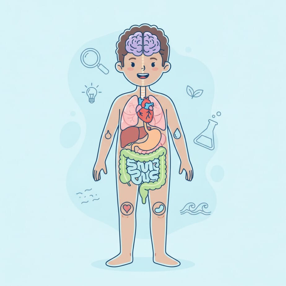Coloring Page Of Human Body 2