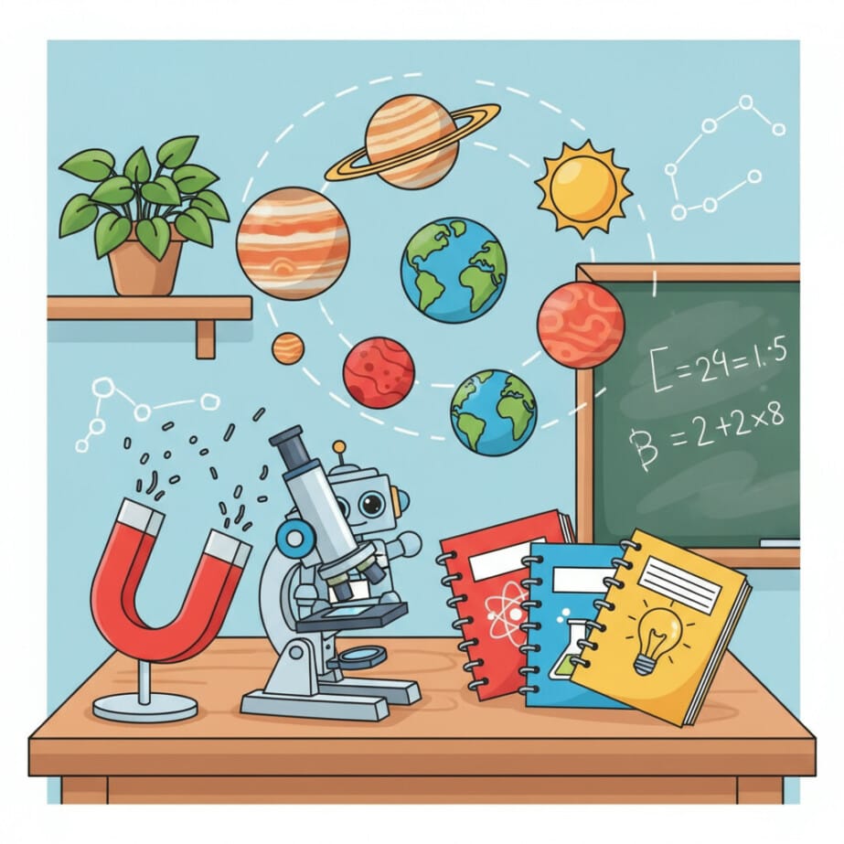 Science Coloring Worksheet 2
