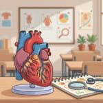 Anatomy Heart Coloring Page - Origin image