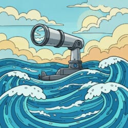 Submarine Periscope Coloring Page - Origin image
