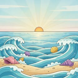 Sea Coloring - Origin image