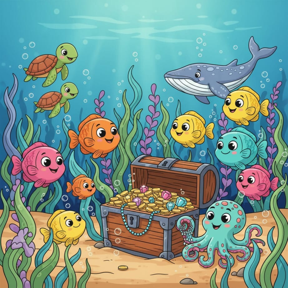 Ocean Colouring In 2