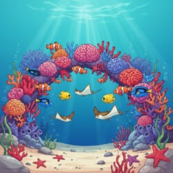 Coloring Page Under The Sea - Origin image