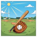 Baseball Bat To Color - Origin image