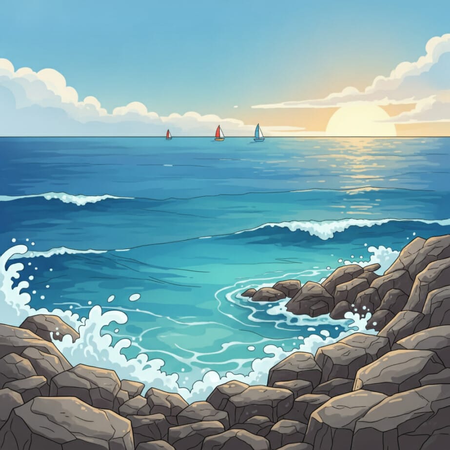 Sea For Coloring 2