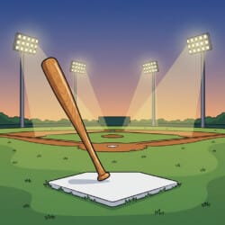 Baseball Bat Color Page - Origin image