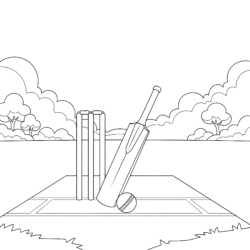 Cricket Coloring - Printable Coloring page