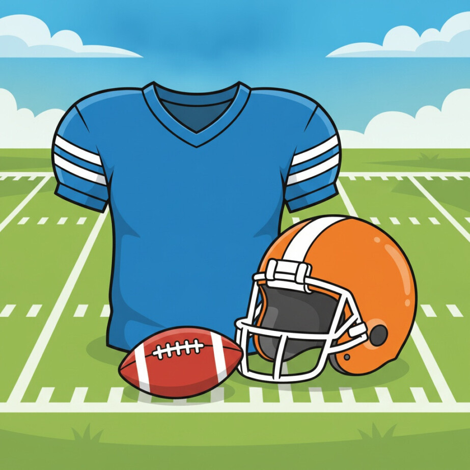 Football Jersey Coloring Page 2