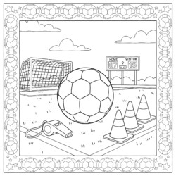 Free Printable Football - Printable Coloring page