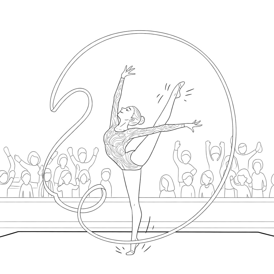 Gymnastic Coloring