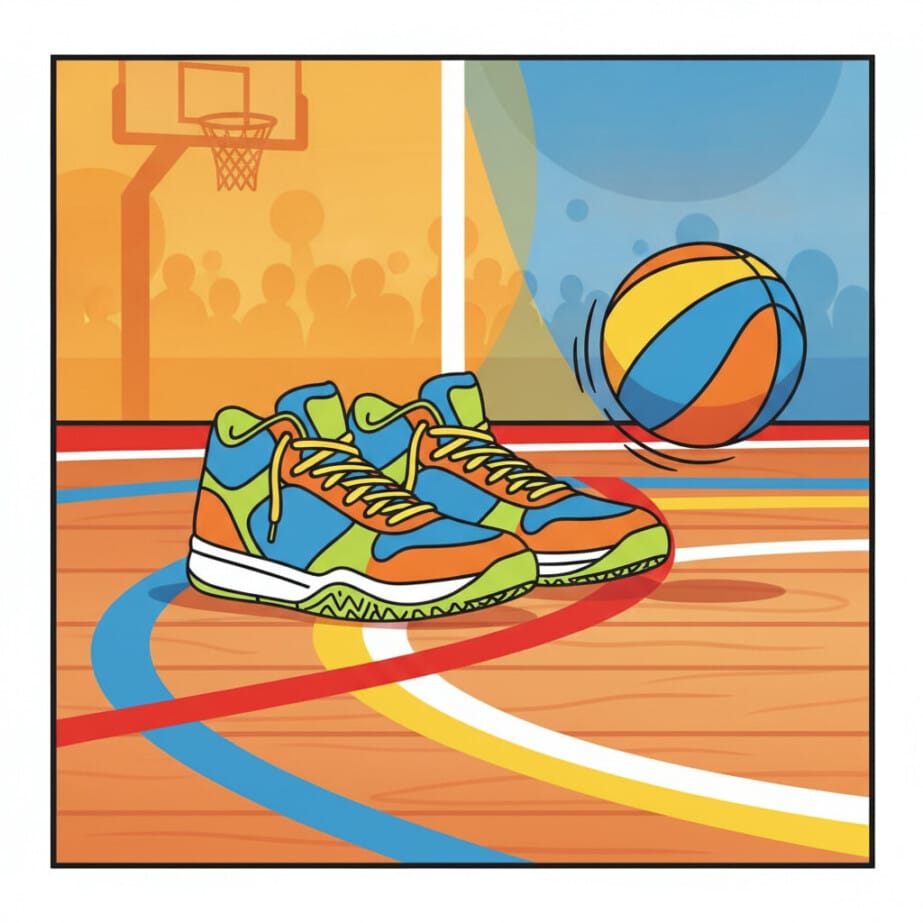 Basketball Colouring In 2