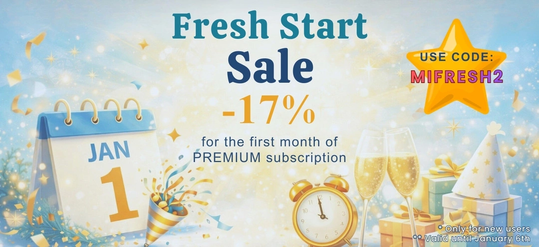 Fresh Start Sale