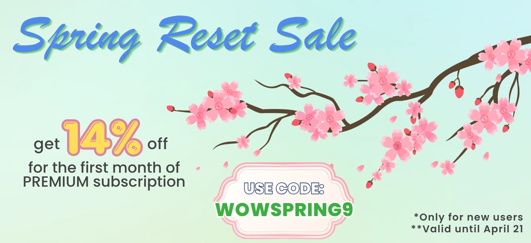 Spring Reset Sale