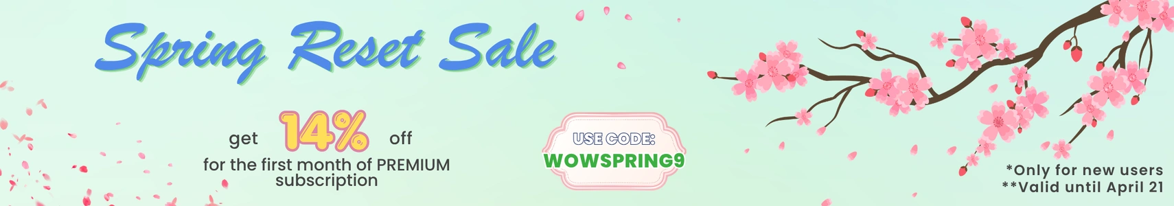 Spring Reset Sale