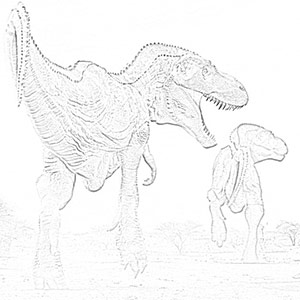 Dinosaurs Coloring Pages